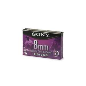   : Sony Video Cassette Tape, 8 MM High Grade, 120 Minutes: Electronics