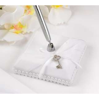 Key to Your Heart Pen Set   White.Opens in a new window