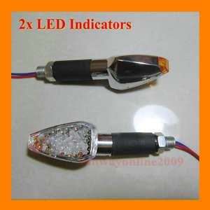 Motorcycle LED Turn Signal Indicators Lights SL #A6  