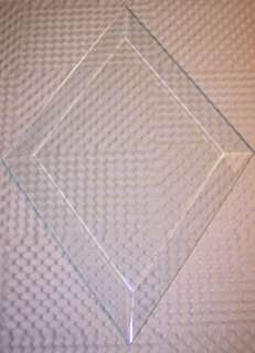 STAINED GLASS BEVEL  DIAMOND 6 X 9  