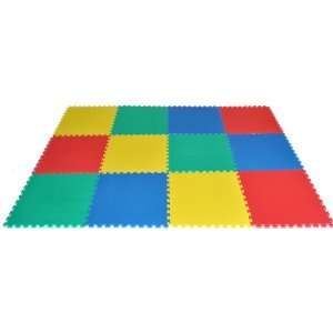   Set of 12) eWonderWorld 24 X 24 X~5/8 Thick Rainbow Play Mats Baby