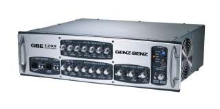 Genz Benz GBE 1200 Bass Amp 1200 Watts Tube Preamp. Its a monster 