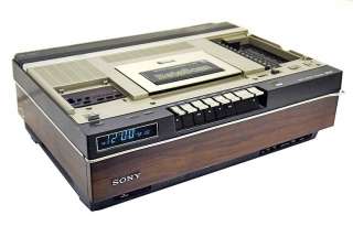 Vintage Sony SL 5400 Betamax Beta VCR Recorder Player  