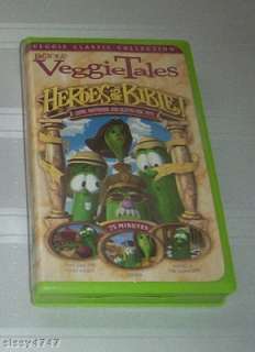 Big Ideas Veggie Tales Heroes Of The Bible VHS  