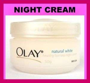 50g OLAY FACE Whitening NIGHT Cream Natural White Skin  