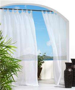 ESCAPE White color 54x84 Velcro Tab Top Panel Indoor/Outdoor.I am 