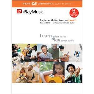  Beginner Guitar Lessons   Level 1   iPlayMusic Book/DVD 