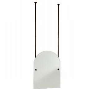   Bath Accessories Arched Top Ceiling Hung Mirror from the Bath Acc