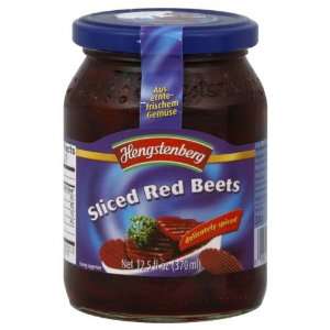 Hengstenberg Sliced Red Beets In Jar, 12.5 Ounce (Pack of 6)  