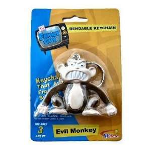 Evil Monkey keychain   Family Guy Bendable Figure keychain 