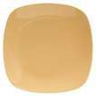 COLORcode Soft Square Salad Plates Set of 4   Honey Butter 