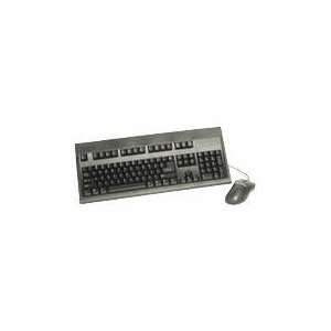  KEYBOARD Keyboard QWERTY 104 keys Mouse Optical Cable USB Black
