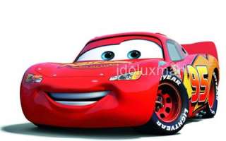 CARS MCQUEEN Cool Disney Removable HUGE WALL STICKER  