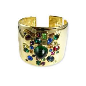   Lane Bracelet   Cuff Maltese Cross Gold Plate (FINAL SALE) Jewelry