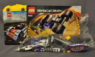 Lego Racers Sets 8491 Dessert Hopper 8193 Blue Bullet  