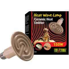 150 W Exo Terra Ceramic Heat Wave Emitter ExoTerra Lamp  