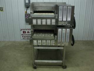 Lincoln Impinger 1132 Conveyor Double Stack Pizza Oven  
