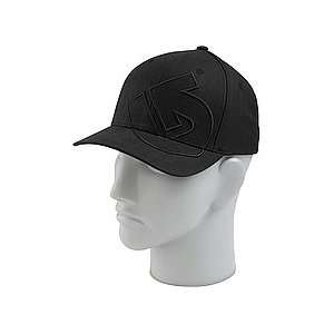  Burton Slidestyle Flexfit Hat (True Black)   Hats 2012 