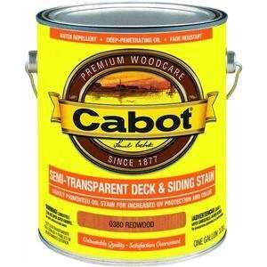   140.0000380.007 Cabot Semi Transparent Oil Based Deck And Siding Stain