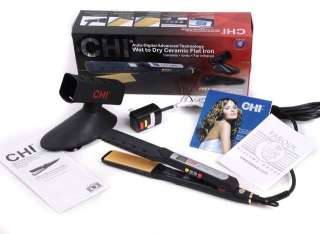 New CHI Black Mini Hair Straightener Ironib CHI Flat Iron Portable 