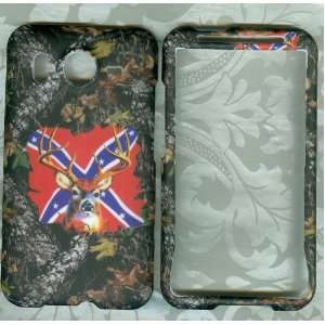  deer camo rubberized HTC Inspire 4G AT&T PHONE COVER HARD Shell CASE 