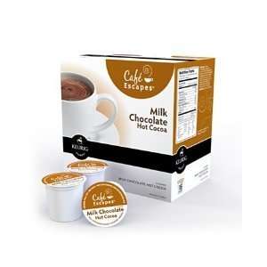 Cafe Escapes Variety Pack * MILK CHOCOLATE & DARK CHOCOLATE Hot Cocoa 