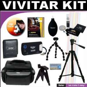  Tripods + Case + Much More For The Canon ZR960 MiniDV Camcorder