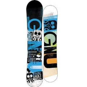  Gnu Carbon Credit Series BTX Snowboard   Mens Blue 