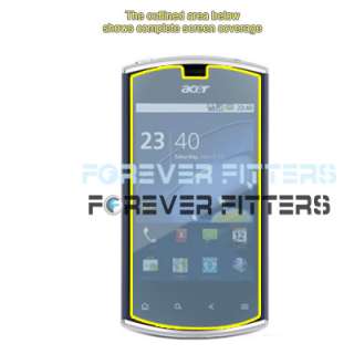 2x Anti Glare Screen Protector LCD Guard Cover Shield for Acer Liquid 