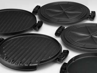 NEW   GEORGE FOREMAN® LEAN MEAN CUISINE FAT REDUCE 5 PLATES 360 GRILL 