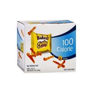 Cheetos 100 Calorie Cheese Flavored Snacks, Crunchy, 3.75 oz, (pack of 