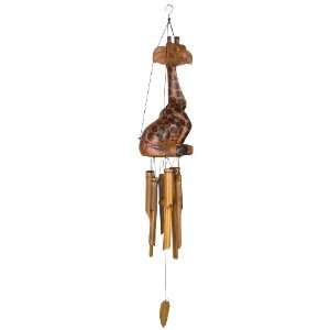   Arts Collection CGR325 Giraffe Bamboo Wind Chime Patio, Lawn & Garden
