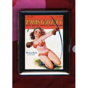   Gayety Pinup Girl Retro Sexy ID CIGARETTE CASE