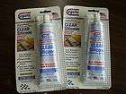CYCLO CLEAR SUPER PURE RTV SILICONE ADHESIVE SEALANT LOT OF 2 TUBES C 