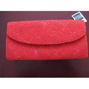  Ruby Red Sequined Clutch Purse: Everything Else