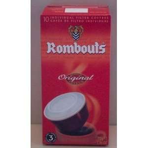 Belgian Gourmet Coffee. Rombouts Original One cup coffee filters