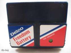 DELCO FREEDOM CAR AUTO BATTERY NOVELTY ADVERTISING WORKING TRANSISTOR 