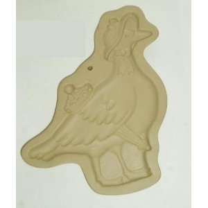   MOTHER GOOSE Brown Bag Cookie Art Mold RETIRED 1992 