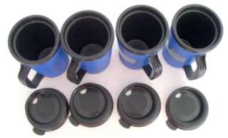 20 oz Blue Thermo Serv Insulated Travel Mugs  