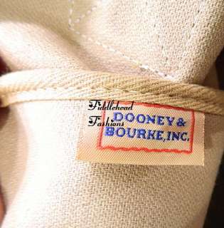 Dooney Bourke Tote Bag Signature DENIM Large Purse Exclusive Blue w 