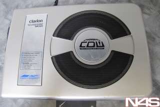 USED CLARION SRV303 COUNTER DRIVE ACTIVE SUBWOOFER  