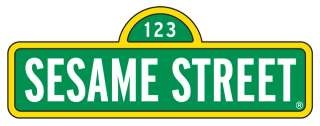 NEW Sesame Street Sign Iron On Transfer 5x7 LOOK #5