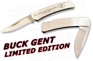 Buck Knives LIMITED EDITION B&C Gent Folder 525SSSLE  