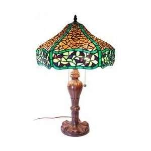  Tiffany Style, Leaves Design Table Lamp: Home Improvement
