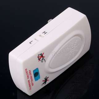 Electronic Helminthes Mosquito/Mouse Repellent Machine White  