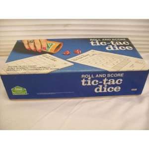  Roll and Score Tic Tac Dice Game   1975 