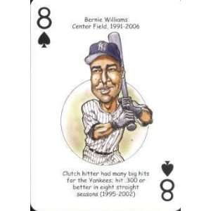 Bernie Williams   Oddball NEW York Yankees Playing Card