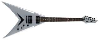 Dean V Dave Mustaine Guitar, Bolt on Metallic Silver 