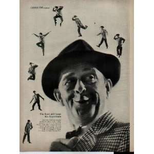 EDDIE FOY The Look and Leaps of a Leprechaun.  1961 LIFE 