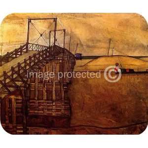  The Bridge Artist Egon Schiele Giclee Art MOUSE PAD 